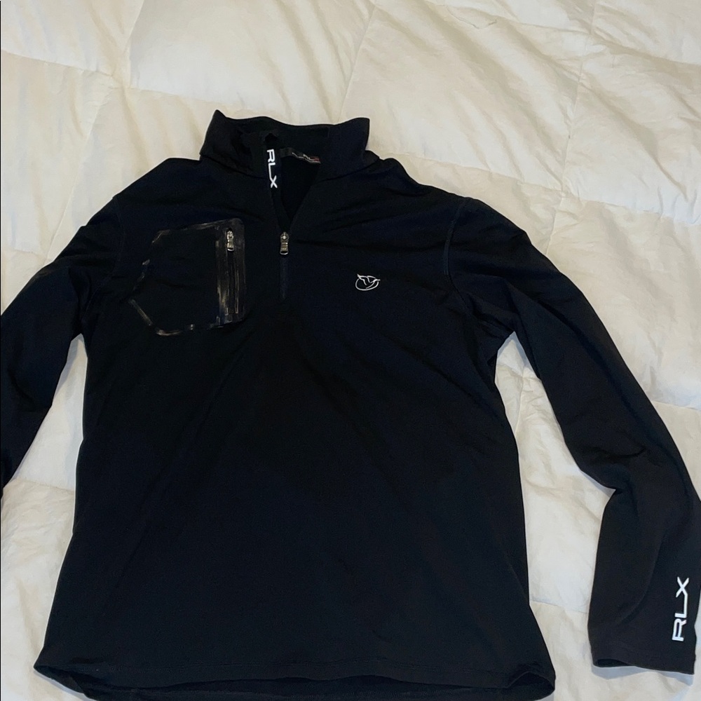 RLX Reynolds Lake Oconee Ralph Lauren Black Performance Jacket
